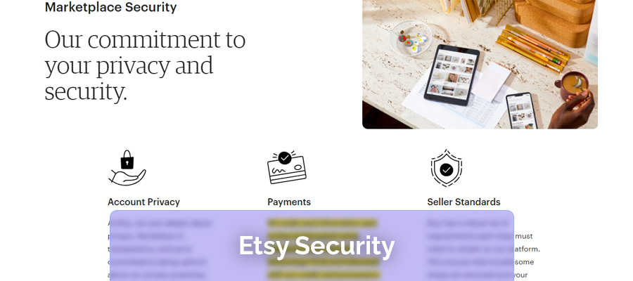 Etsy security