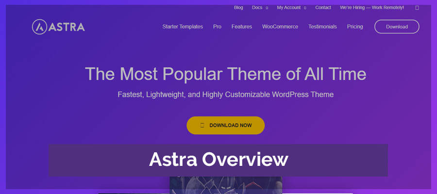 Astra overview